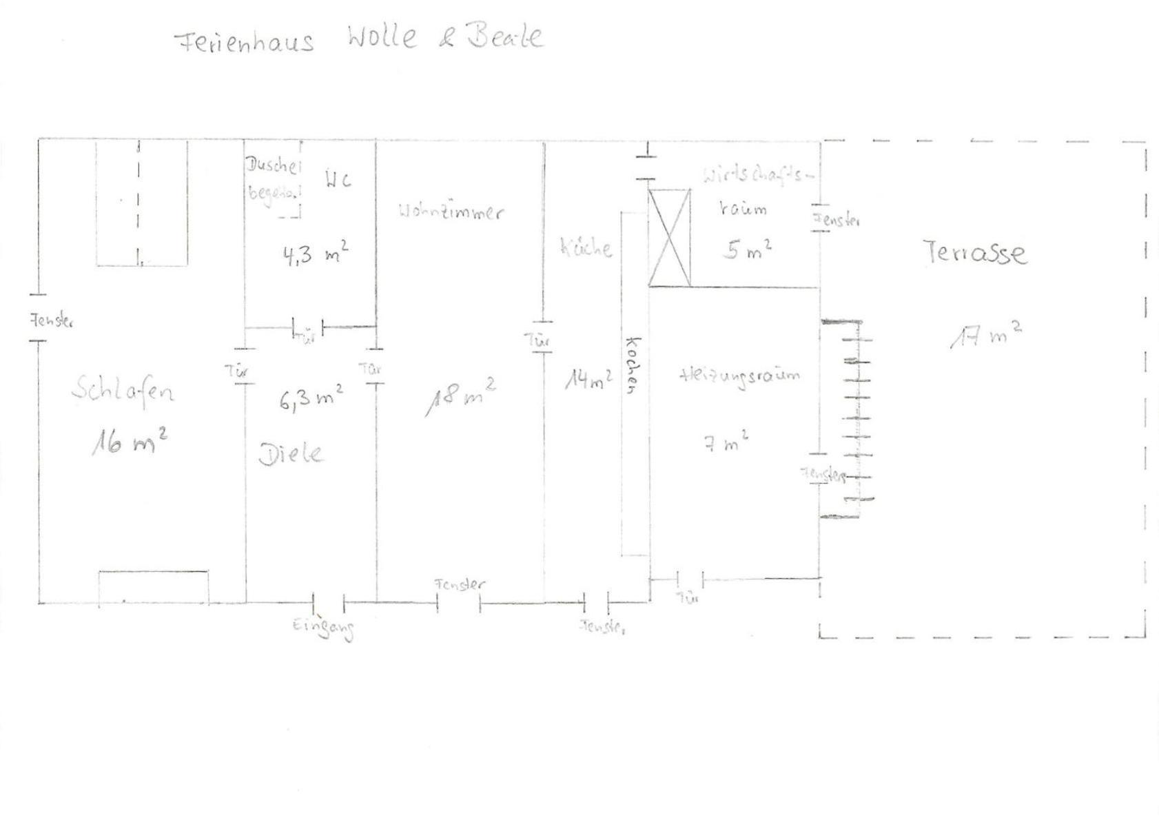 Ferienhaus Wolle & Beate อัลเคน ภายนอก รูปภาพ